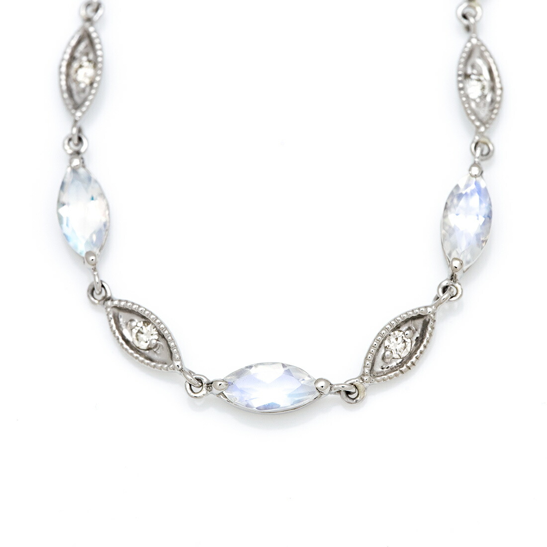 umu -アム- FINE JEWELRY STUIDIOブルームーンストーン ダイヤモンド ブレスレット 「agio」br0001_m.jpg