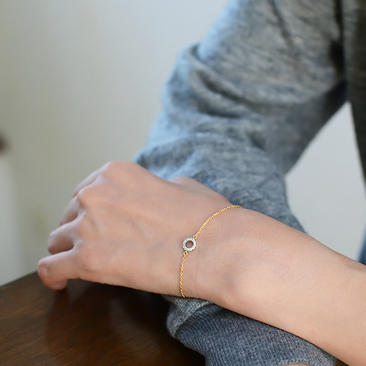 umu -アム- FINE JEWELRY STUIDIOブレスレット ダイヤモンド 「halo」br0014_7.jpg