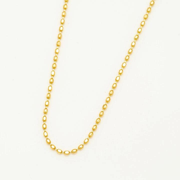 umu -アム- FINE JEWELRY STUIDIOカットボールチェーン 40cmch0002_1.jpg