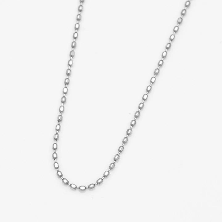 umu -アム- FINE JEWELRY STUIDIOカットボールチェーン 40cmch0004_1.jpg