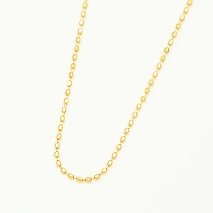 umu -アム- FINE JEWELRY STUIDIOカットボールチェーン 40cmch0011_1.jpg