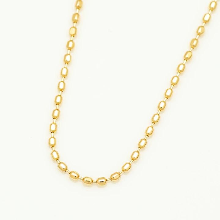 umu -アム- FINE JEWELRY STUIDIOカットボールチェーン 40cmch0011_2.jpg