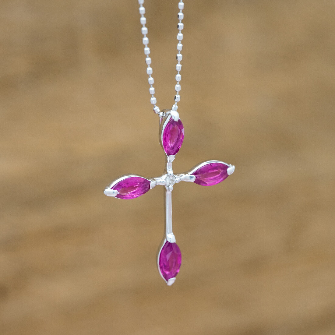umu -アム- FINE JEWELRY STUIDIOルビー ダイヤモンド クロスモチーフ ペンダントトップcr0001_kanban2.jpg
