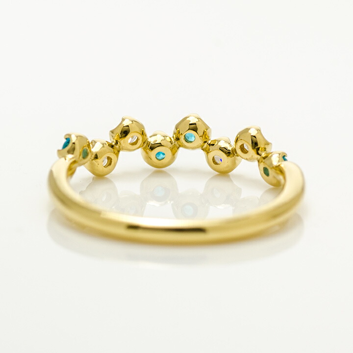 umu -アム- FINE JEWELRY STUIDIOネオンブルーアパタイト ダイヤモンド リング 「stellato」cr0004_u2.jpg