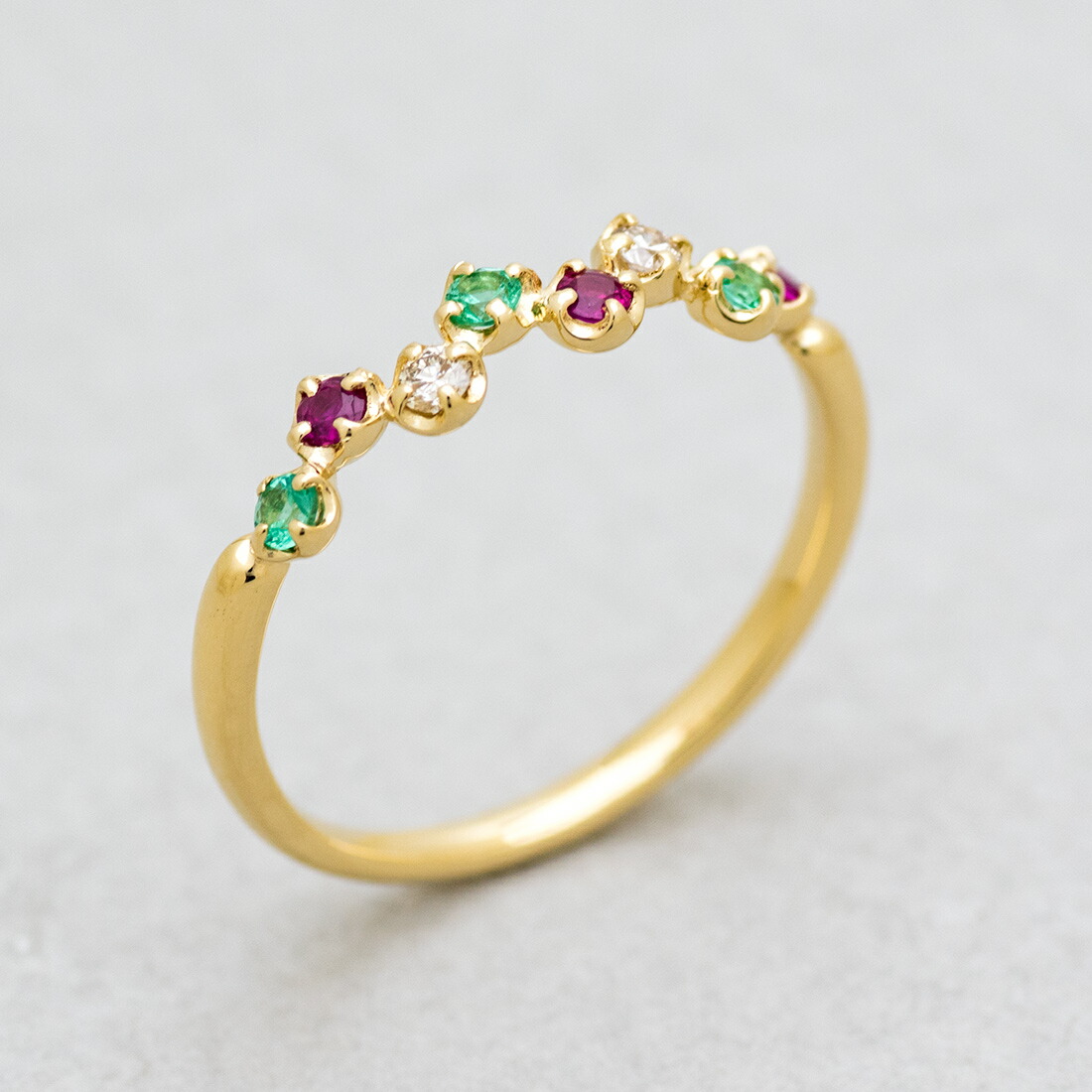umu -アム- FINE JEWELRY STUIDIOマルチカラー リング 「stellato」cr0010_kanban2.jpg