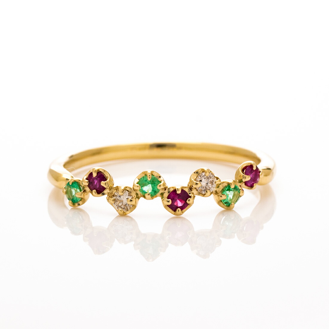 umu -アム- FINE JEWELRY STUIDIOマルチカラー リング 「stellato」cr0010_m.jpg