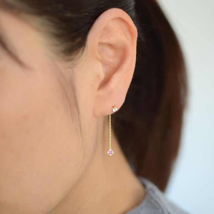 umu -アム- FINE JEWELRY STUIDIOルビー スイングキャッチ 「certo」ct0006_i2.jpg