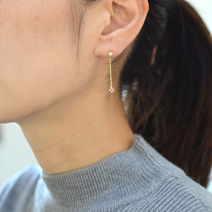 umu -アム- FINE JEWELRY STUIDIOルビー スイングキャッチ 「certo」ct0006_i3.jpg