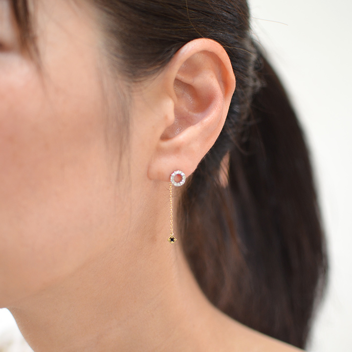 umu -アム- FINE JEWELRY STUIDIOブラックダイヤモンド スイングキャッチ 「certo」ct0008_i2.jpg