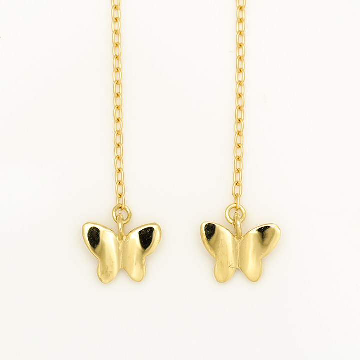 umu -アム- FINE JEWELRY STUIDIOバタフライモチーフ スイングキャッチ 「farfalla」ct0010_m.jpg