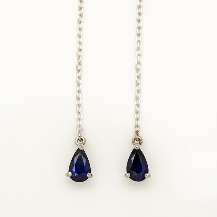 umu -アム- FINE JEWELRY STUIDIOブルーサファイア スイング キャッチ 「sgrondare」ct0019_m.jpg