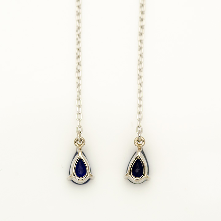 umu -アム- FINE JEWELRY STUIDIOブルーサファイア スイング キャッチ 「sgrondare」ct0019_u.jpg