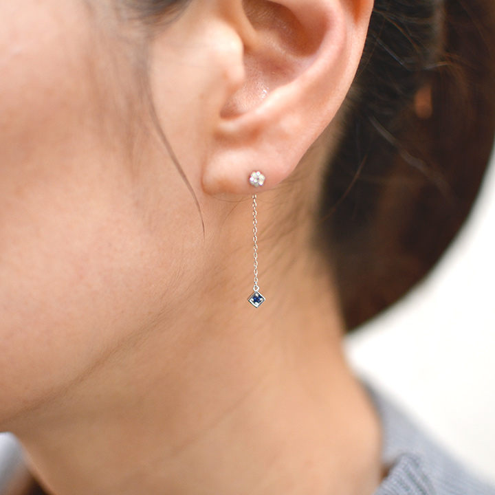 umu -アム- FINE JEWELRY STUIDIOブルーサファイア スイングキャッチ 「certo」ct0020_i2.jpg