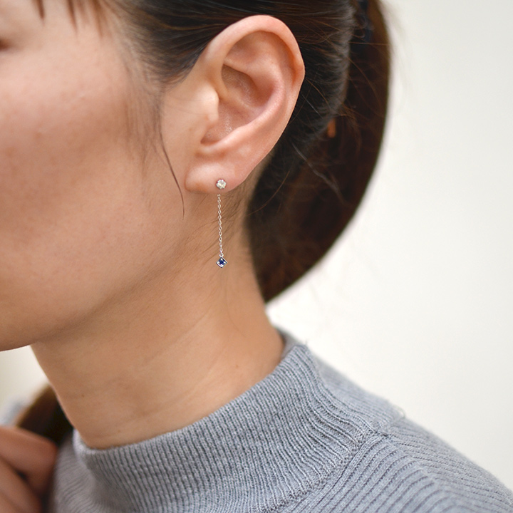 umu -アム- FINE JEWELRY STUIDIOブルーサファイア スイングキャッチ 「certo」ct0020_i3.jpg