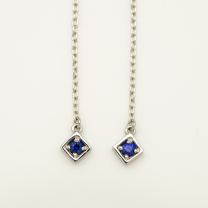 umu -アム- FINE JEWELRY STUIDIOブルーサファイア スイングキャッチ 「certo」ct0020_m.jpg