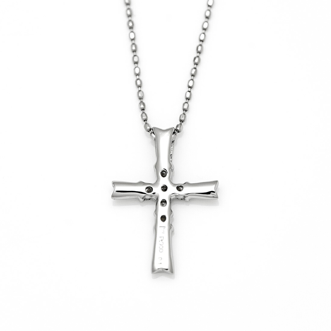 umu -アム- FINE JEWELRY STUIDIOダイヤモンド 0.1ct クロス ペンダントトップdj0006_u.jpg