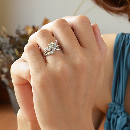 umu -アム- FINE JEWELRY STUIDIOダイヤモンド リング 0.6ct フラワー リングimg61674183.jpg