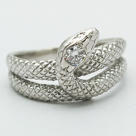 umu -アム- FINE JEWELRY STUIDIOダイヤモンド 0.1ct スネーク リングimg62489326.jpg