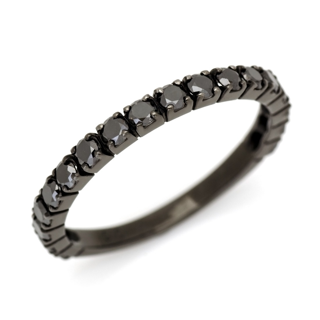 umu -アム- FINE JEWELRY STUIDIOK18 ブラックダイヤモンド エタニティーリングet0106.jpg