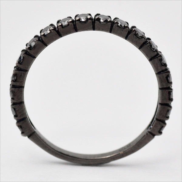 umu -アム- FINE JEWELRY STUIDIOK18 ブラックダイヤモンド エタニティーリングet0106_s.jpg