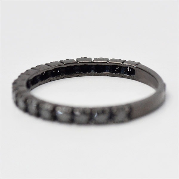 umu -アム- FINE JEWELRY STUIDIOK18 ブラックダイヤモンド エタニティーリングet0106_u.jpg