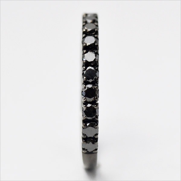umu -アム- FINE JEWELRY STUIDIOK18 ブラックダイヤモンド エタニティーリングet0106_y.jpg