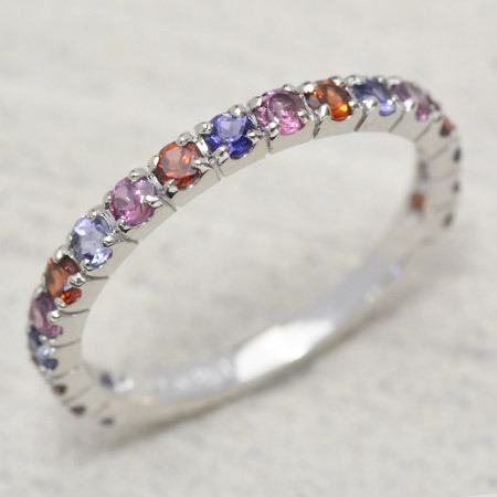 umu -アム- FINE JEWELRY STUIDIOK18 ガーベラカラー エタニティーリングet0123_kanban2.jpg
