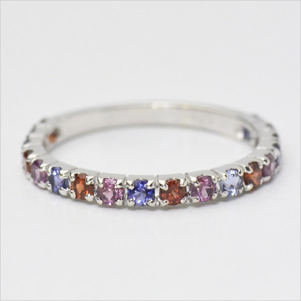umu -アム- FINE JEWELRY STUIDIOK18 ガーベラカラー エタニティーリングet0123_m.jpg