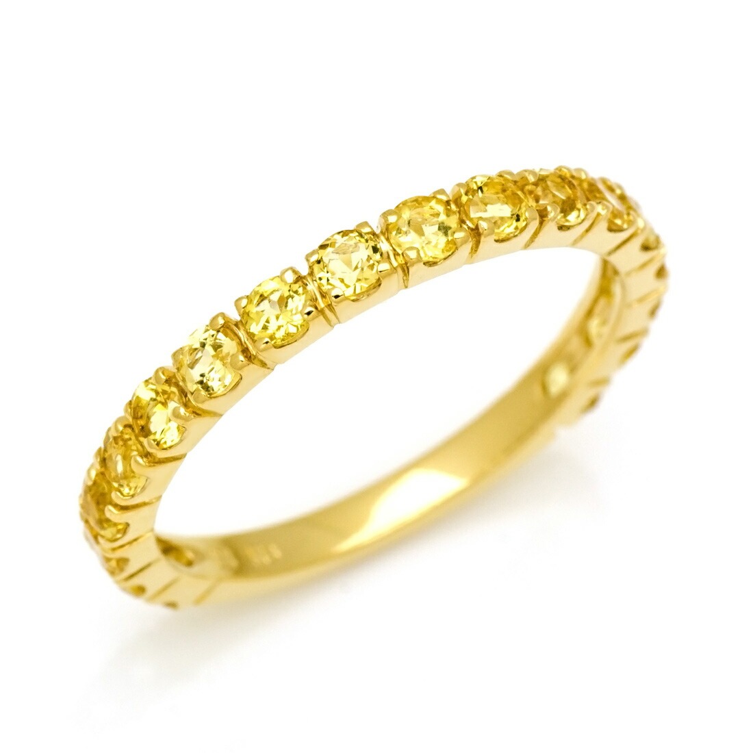 umu -アム- FINE JEWELRY STUIDIOK18 イエローベリル エタニティーリングet0162.jpg