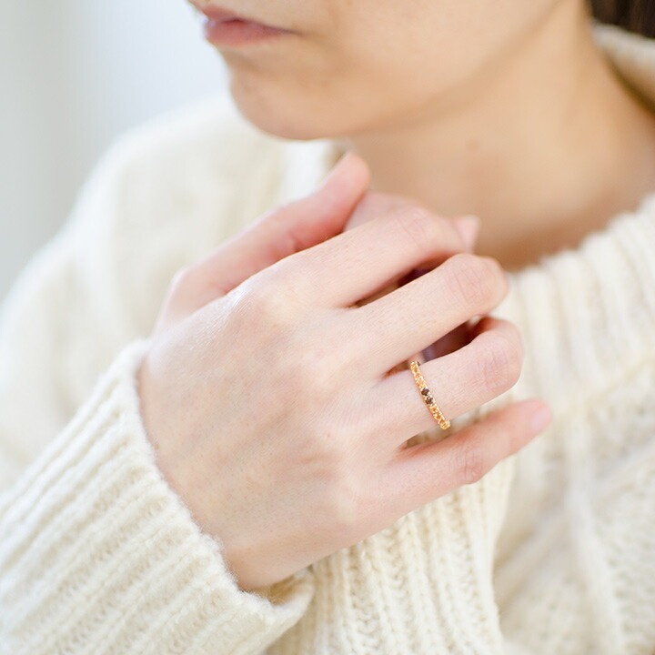 umu -アム- FINE JEWELRY STUIDIOひまわり エタニティーリングet0176_i2.jpg