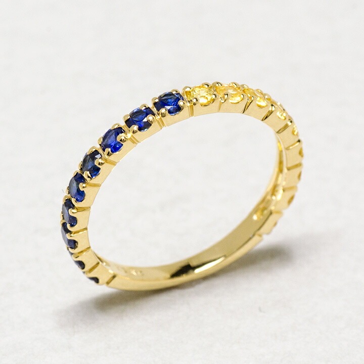 umu -アム- FINE JEWELRY STUIDIOブルーサファイア イエローサファイア エタニティーリングet0179_kanban2.jpg