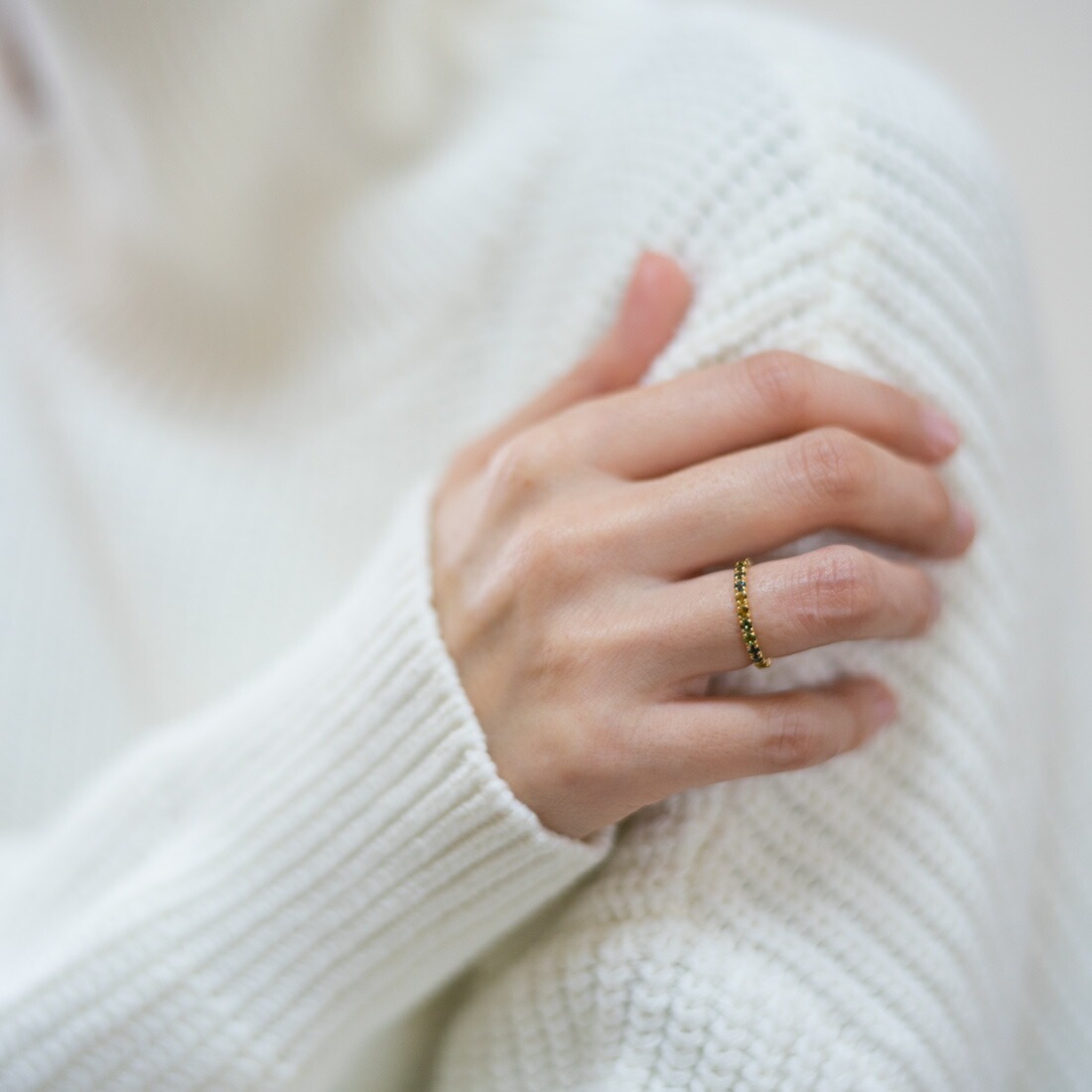 umu -アム- FINE JEWELRY STUIDIOマルチトルマリン エタニティーリングet0185_i3.jpg