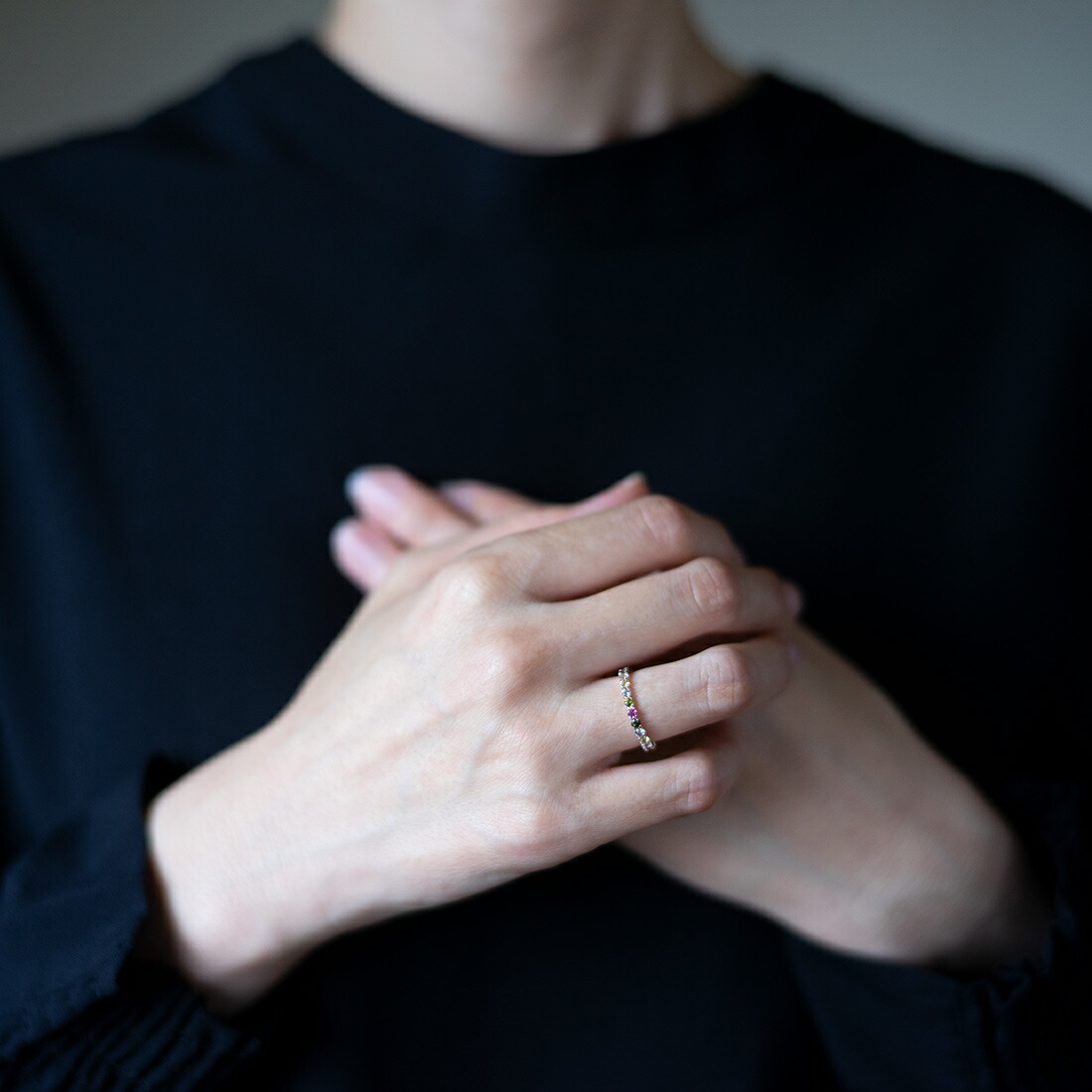 umu -アム- FINE JEWELRY STUIDIOK18 睡蓮 エタニティリングet0193_i2.jpg