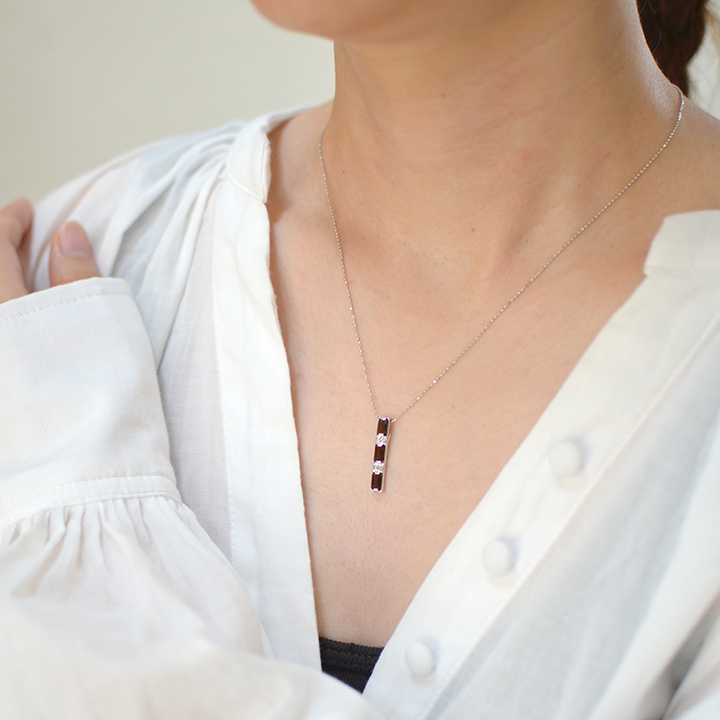 umu -アム- FINE JEWELRY STUIDIOK10 スモーキークォーツ ダイヤモンド ペンダントトップ 「lucente」kk0081_i3.jpg