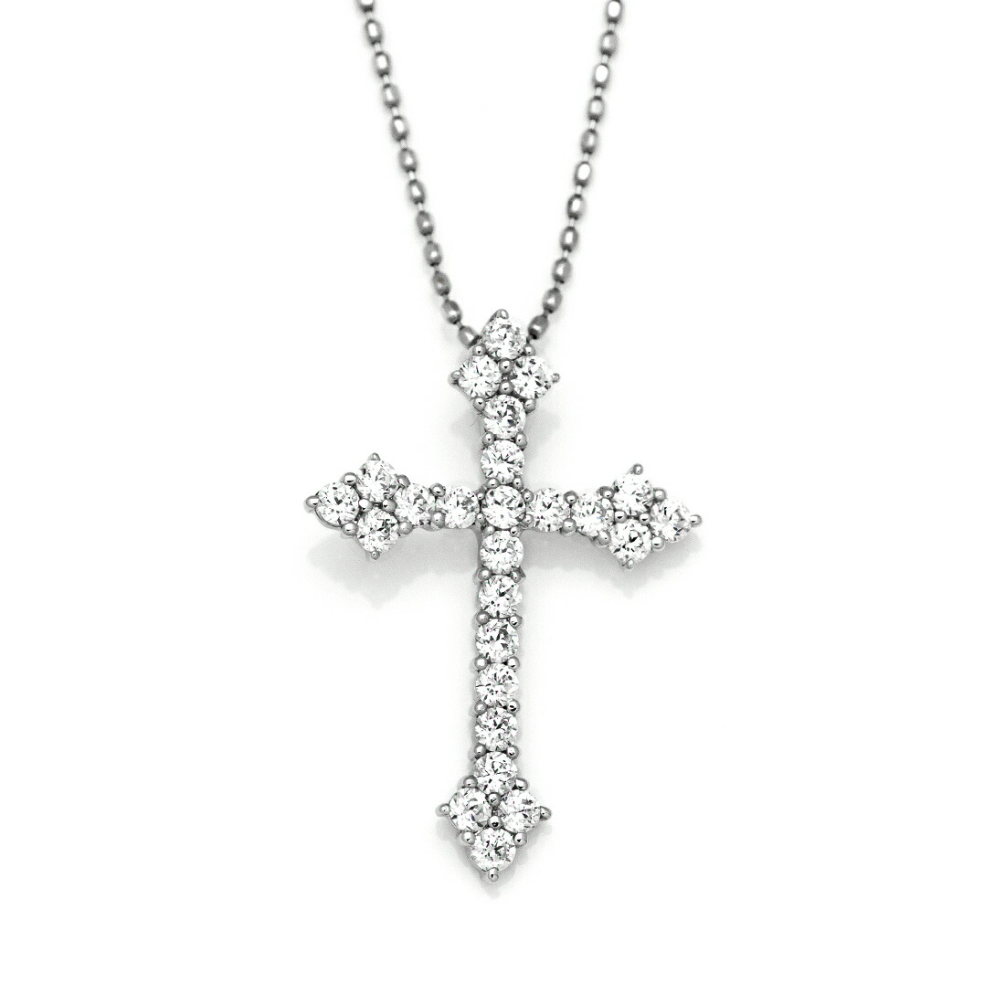 umu -アム- FINE JEWELRY STUIDIOキュービックジルコニア クロスモチーフ ペンダントトップkk0155_m.jpg
