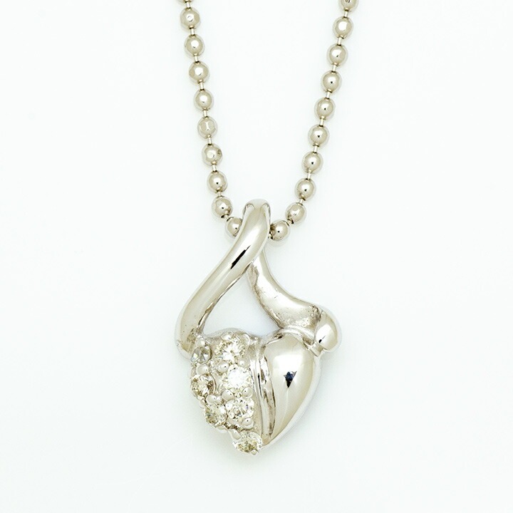 umu -アム- FINE JEWELRY STUIDIOK10 ダイヤモンド ハートモチーフ ペンダントトップkk0233_m.jpg