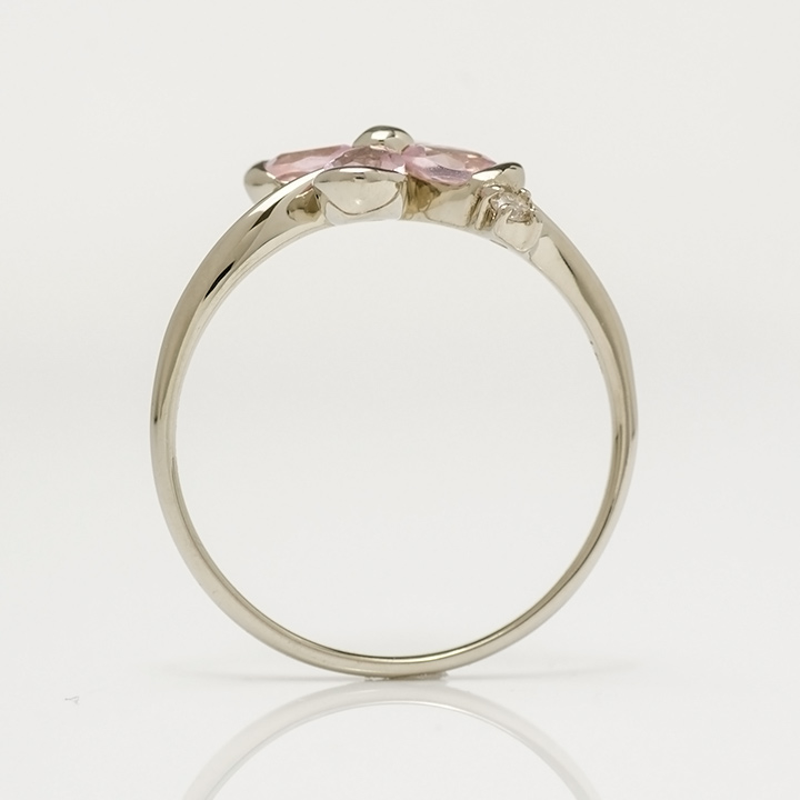 umu -アム- FINE JEWELRY STUIDIOK10 ピンククォーツ ダイヤモンド リングkk0361_s.jpg