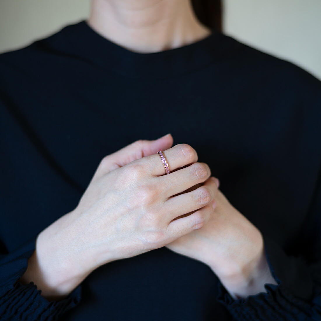 umu -アム- FINE JEWELRY STUIDIOピンクサファイア リングkk0401_i2.jpg
