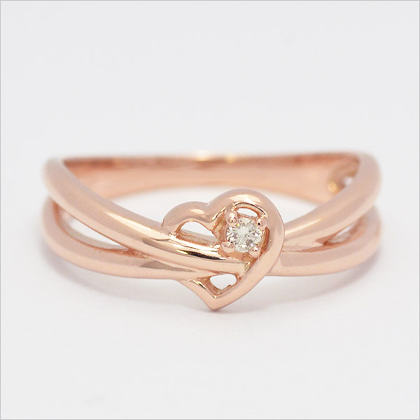 umu -アム- FINE JEWELRY STUIDIOダイヤモンド ハートモチーフ リングkk0402_m.jpg