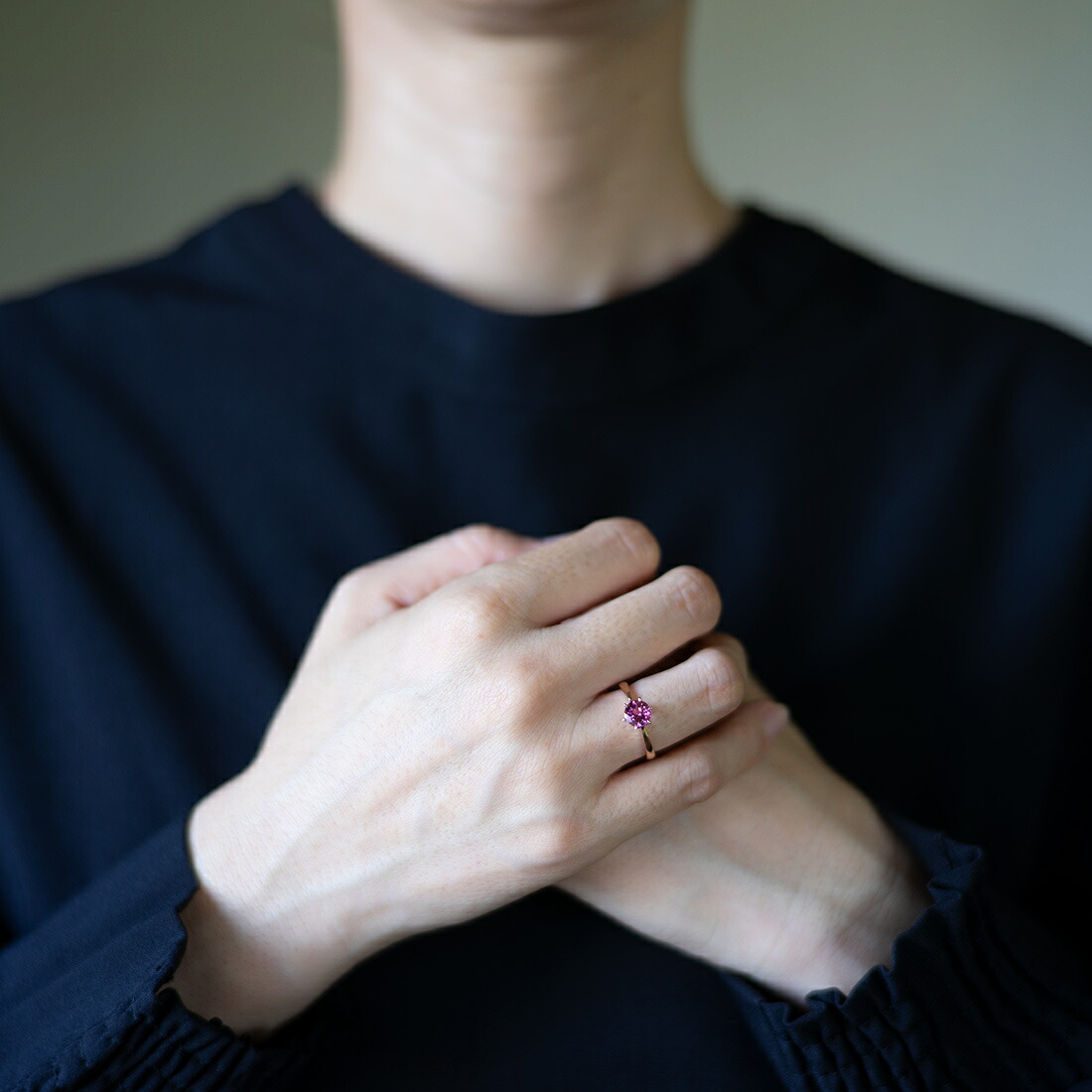 umu -アム- FINE JEWELRY STUIDIOピンクトルマリン リングkk0451_i2.jpg