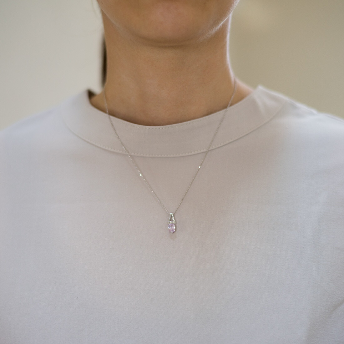 umu -アム- FINE JEWELRY STUIDIOクンツァイト ダイヤモンド ペンダントトップkk0499_i2.jpg