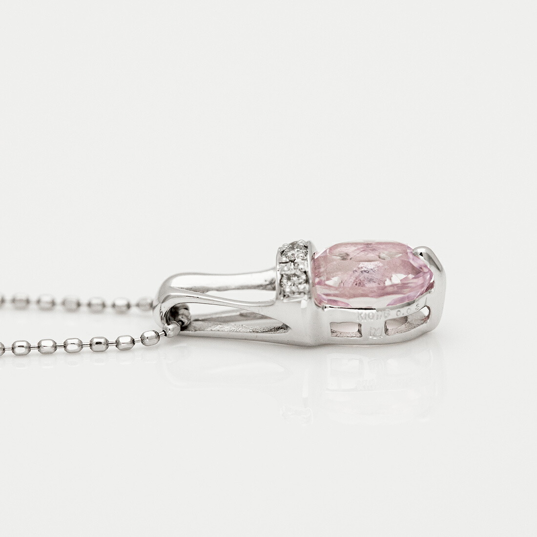 umu -アム- FINE JEWELRY STUIDIOクンツァイト ダイヤモンド ペンダントトップkk0499_s.jpg