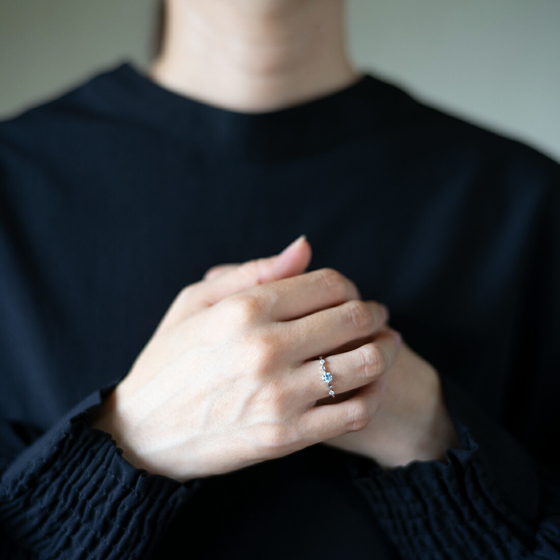 umu -アム- FINE JEWELRY STUIDIOアクアマリン ダイヤモンド リングkk0505_i2.jpg