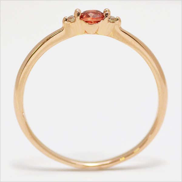 umu -アム- FINE JEWELRY STUIDIOオレンジサファイア ダイヤモンド リングkk0510_s.jpg
