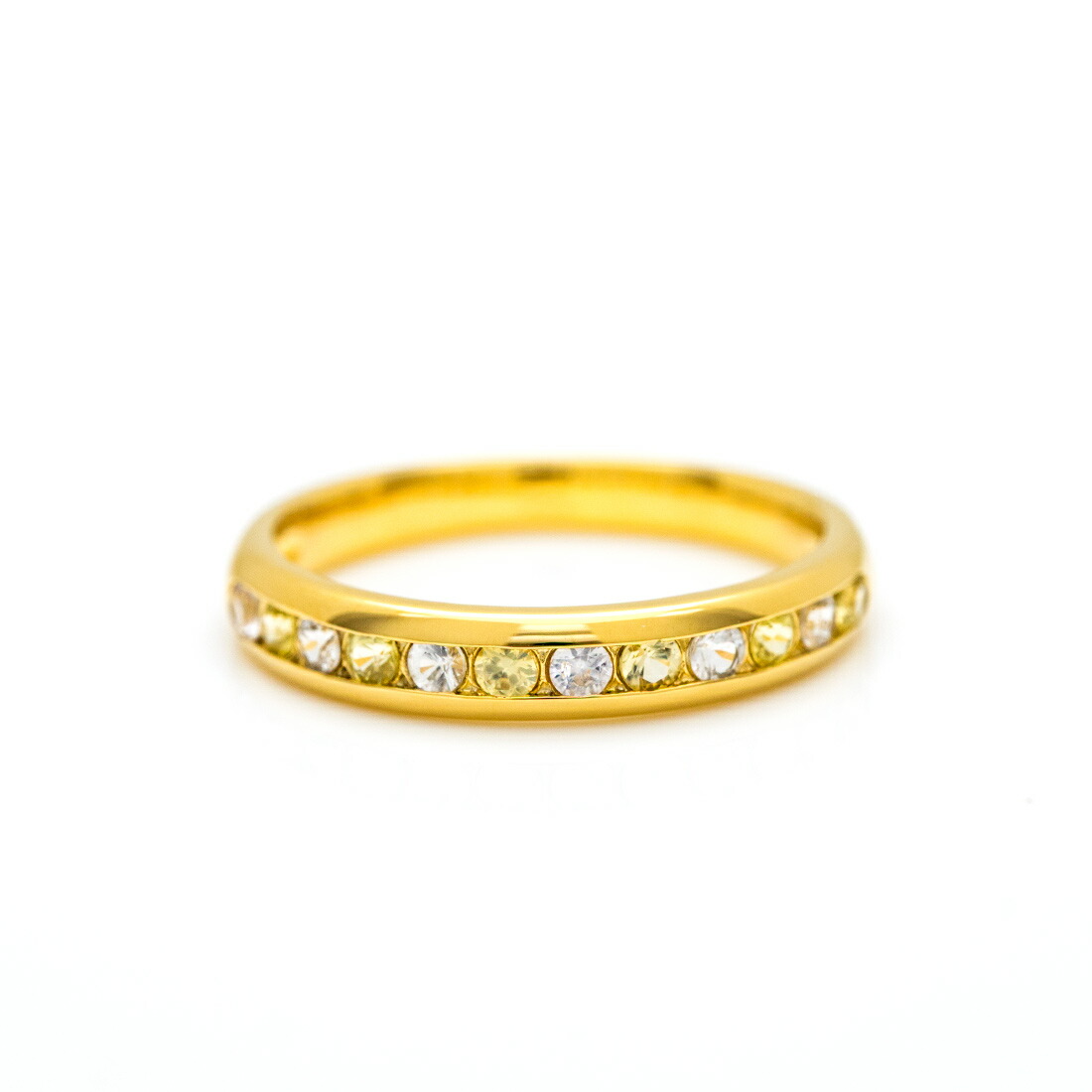 umu -アム- FINE JEWELRY STUIDIOイエローサファイア ホワイトサファイア リングkk0511_m.jpg