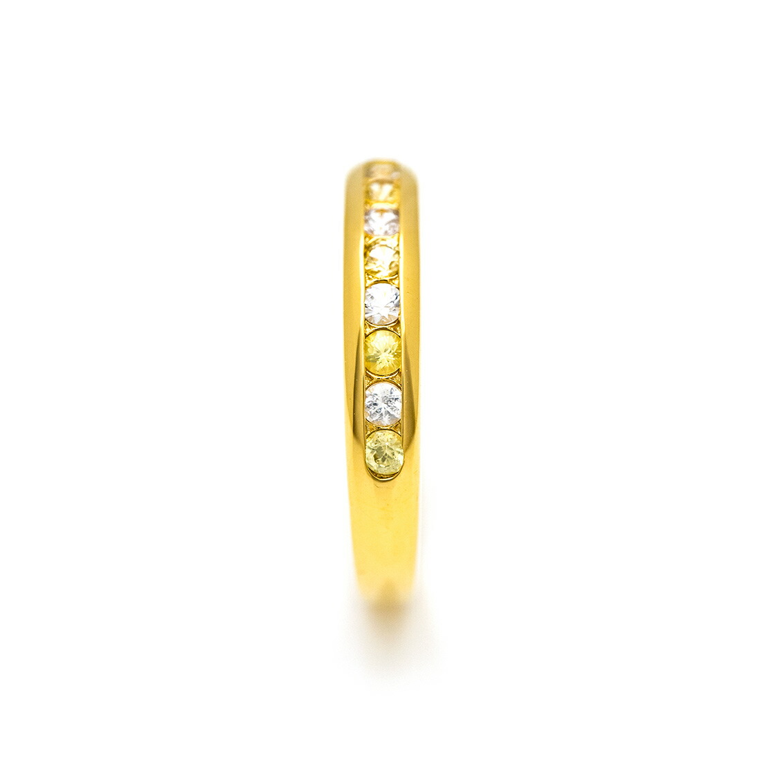 umu -アム- FINE JEWELRY STUIDIOイエローサファイア ホワイトサファイア リングkk0511_y.jpg