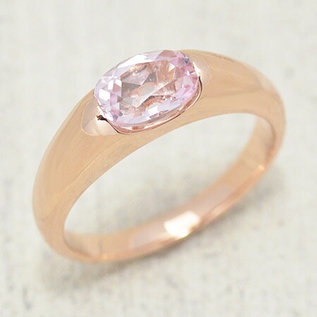 K10 クンツァイト リング 「aerino」[商品番号:KK0512] | umu -アム