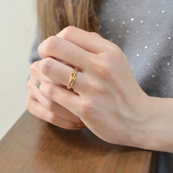 K10 インペリアルトパーズ リング 「aerino」[商品番号:KK0537] | umu