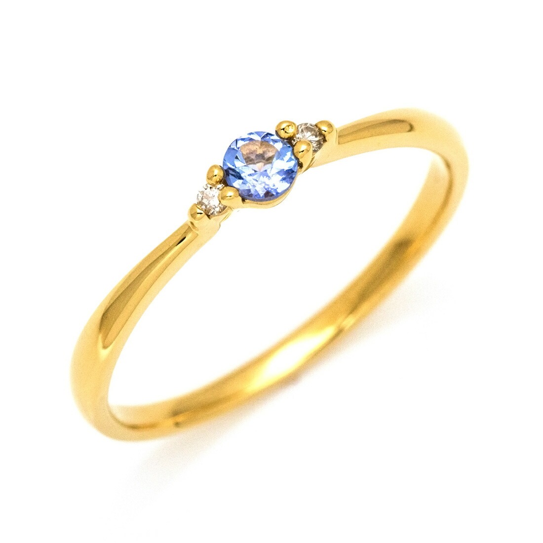 K18 タンザナイト ダイヤモンド リング[商品番号:KK0540] | umu -アム