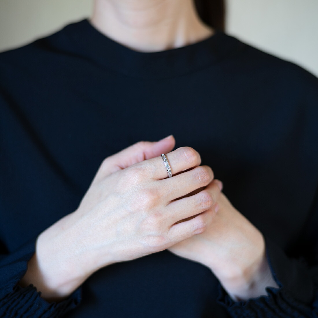 umu -アム- FINE JEWELRY STUIDIOグリーンサファイア ホワイトサファイア リングkk0541_i2.jpg